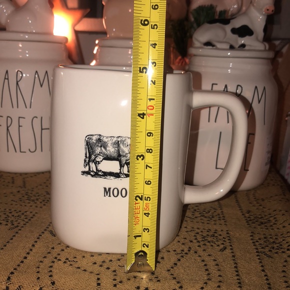 Rae Dunn MOO Mug (Lighter Cow) - Picture 7 of 7